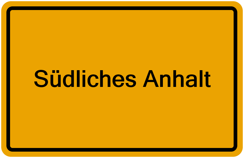 Handelsregisterauszug Südliches Anhalt